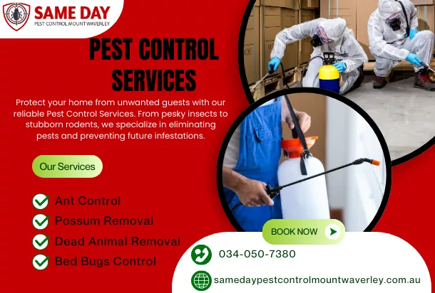 Pest Control Mount Waverley